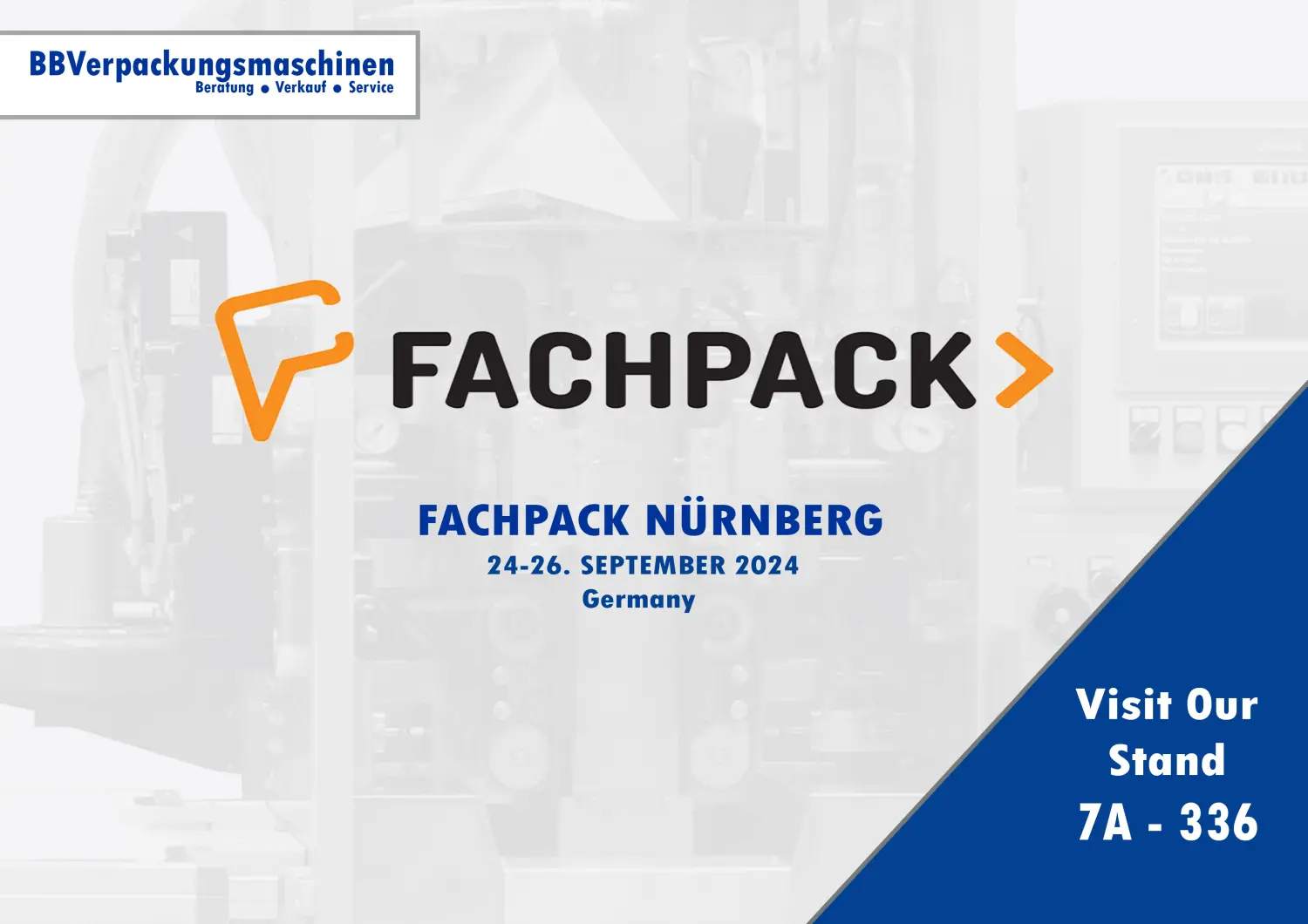 Fachpack 2024 in Nuremberg from BBVerpackungsmaschinen 